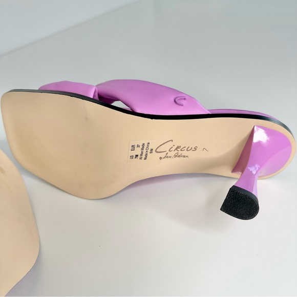 Circus Sam Edelman Sim Pink Square Toe Heel Sandal - Picture 11 of 15